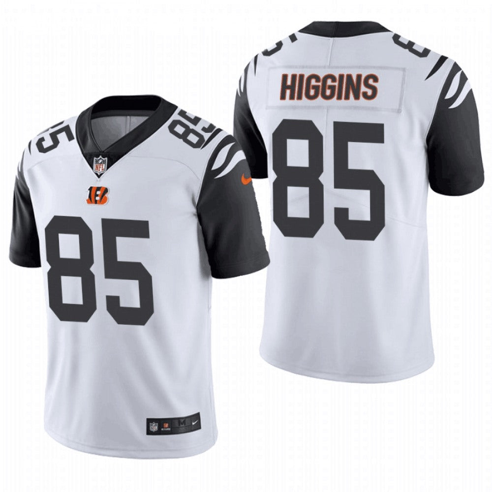 Men's Cincinnati Bengals #85 Tee Higgins White Vapor Untouchable Limited Stitched NFL Jersey 
