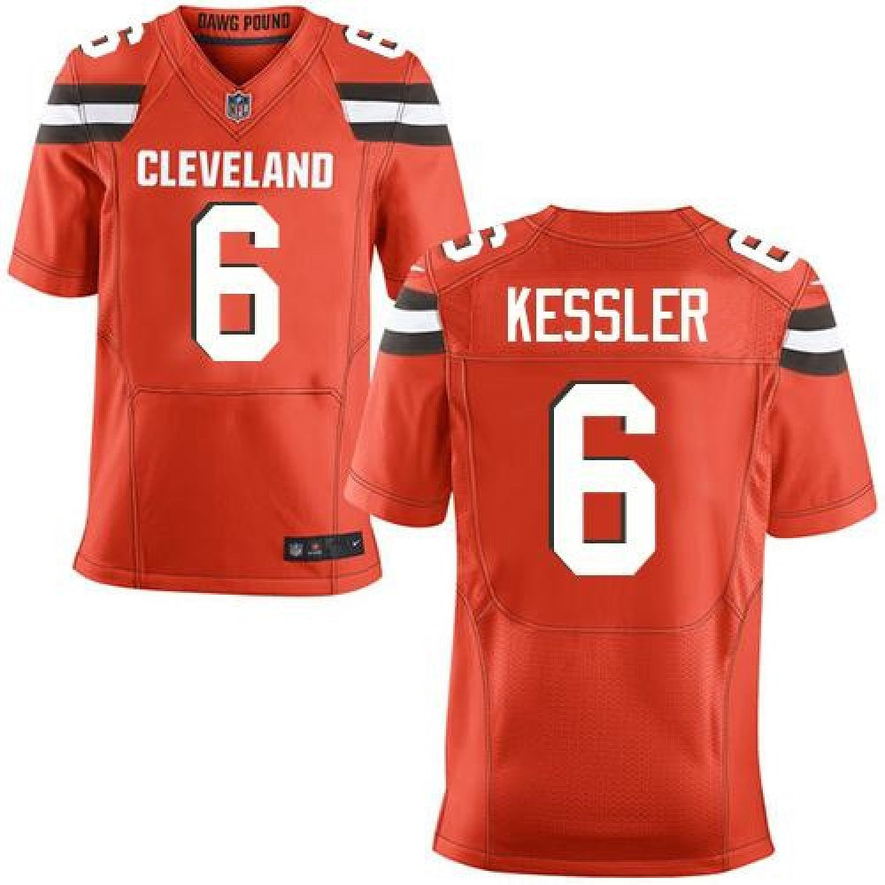 Browns #6 Cody Kessler Orange Alternate Men's Stitched NFL New Elite Jersey 