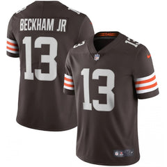 Men's Cleveland Browns #13 Odell Beckham Jr.?New Brown Vapor Untouchable Limited NFL Stitched Jersey 