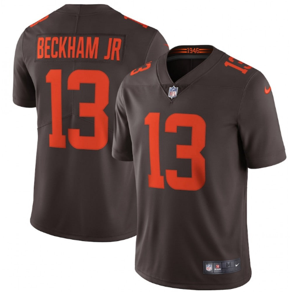 Men's Cleveland Browns #13 Odell Beckham Jr.?New Brown Alternate Vapor Untouchable Limited NFL Stitched Jersey 