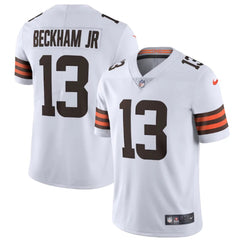 Men's Cleveland Browns #13 Odell Beckham Jr.?New White Vapor Untouchable Limited NFL Stitched Jersey 