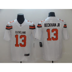 Men's Cleveland Browns #13 Odell Beckham Jr. White Vapor Untouchable Limited Stitched NFL Jersey 