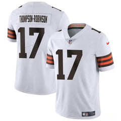 Men's Cleveland Browns #17 Dorian Thompson-Robinson White Vapor Untouchable Limited Stitched Jersey 
