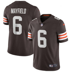 Men's Cleveland Browns #6 Baker Mayfield?New Brown Vapor Untouchable Limited NFL Stitched Jersey 