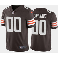 Men's Cleveland Browns ACTIVE PLAYER 2020 New Brown Vapor Untouchable Limited Stitched NFL Jersey 