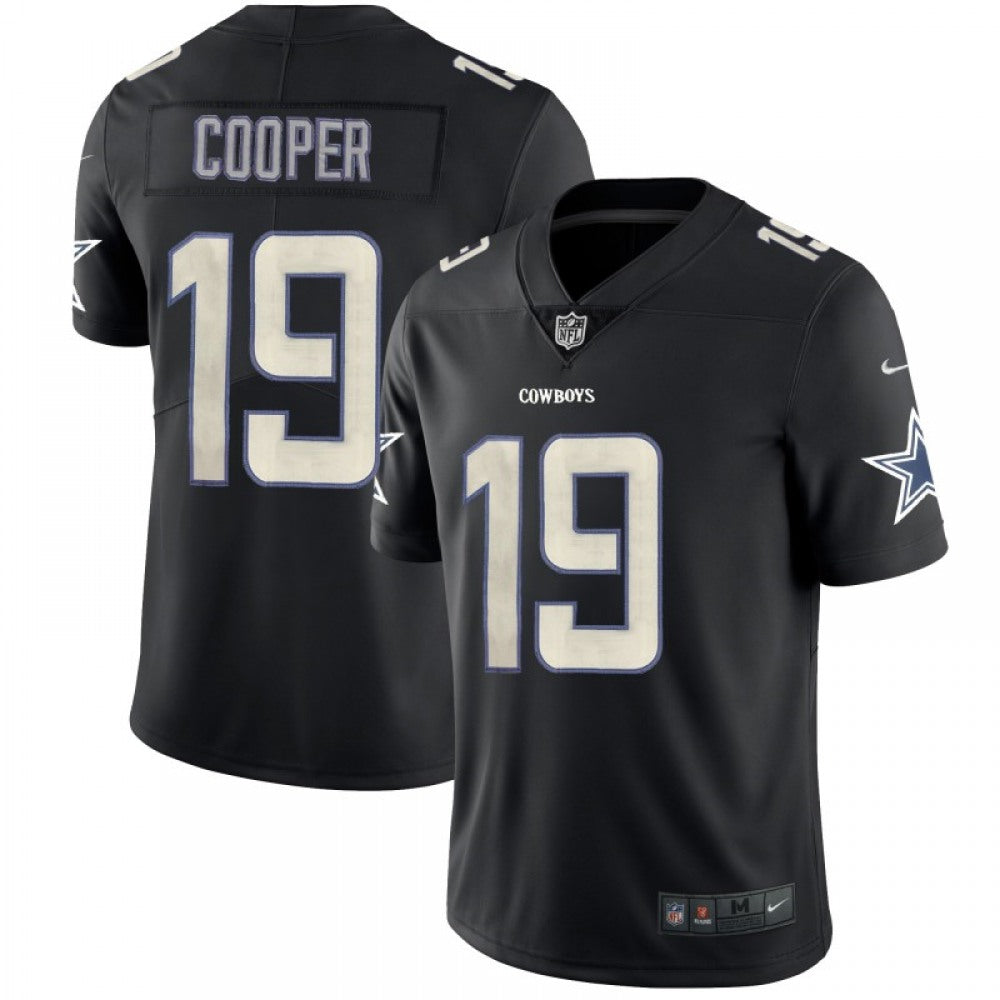 Men's Dallas Cowboys #19 Amari Cooper Black 2018 Impact Limited Stitched NFL Jersey 