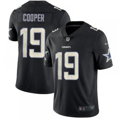 Men's Dallas Cowboys #19 Amari Cooper Black 2018 Impact Limited Stitched NFL Jersey 