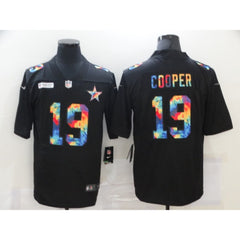 Men's Dallas Cowboys #19 Amari Cooper 2020 Black Crucial Catch Limited Stitched Jersey 