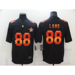Men's Dallas Cowboys #88 CeeDee Lamb 2020 Black Fashion Limited Stitched Jersey 