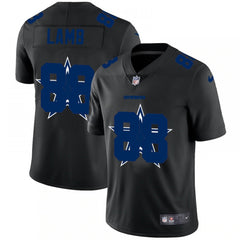 Men's Dallas Cowboys #88 CeeDee Lamb Black Shadow Logo Limited Stitched Jersey 