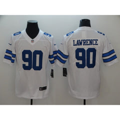 Men's Dallas Cowboys #90 Demarcus Lawrencs White Vapor Untouchable Limited Stitched NFL Jersey 