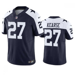 Men's Dallas Cowboys #27 Jayron Kearse Navy 2023 F.U.S.E. Vapor Limited Stitched Football Jersey 