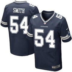 Cowboys #54 Jaylon Smith Navy Blue Team Color Men's Stitched NFL Elite Jersey 