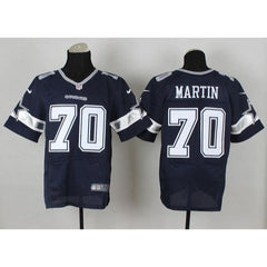 Cowboys #70 Zack Martin Navy Blue Team Color Men's Stitched NFL Elite Jersey 