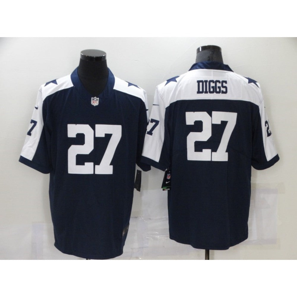 Men's Dallas Cowboys #27 Trevon Diggs Navy Vapor Untouchable Limited Stitched Football Jersey 