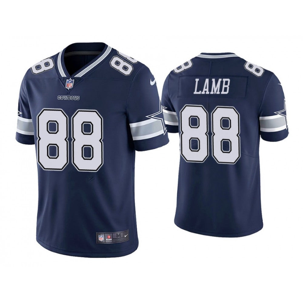 Men's Dallas Cowboys #88 CeeDee Lamb Navy Vapor Untouchable Limited Stitched NFL Jersey 
