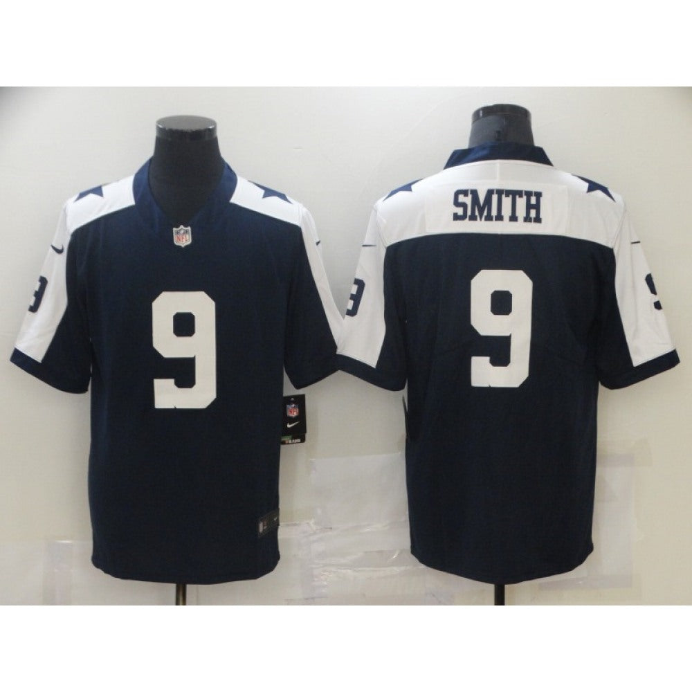 Men's Dallas Cowboys #9 Jaylon Smith Navy Vapor Untouchable Limited Stitched Football Jersey 