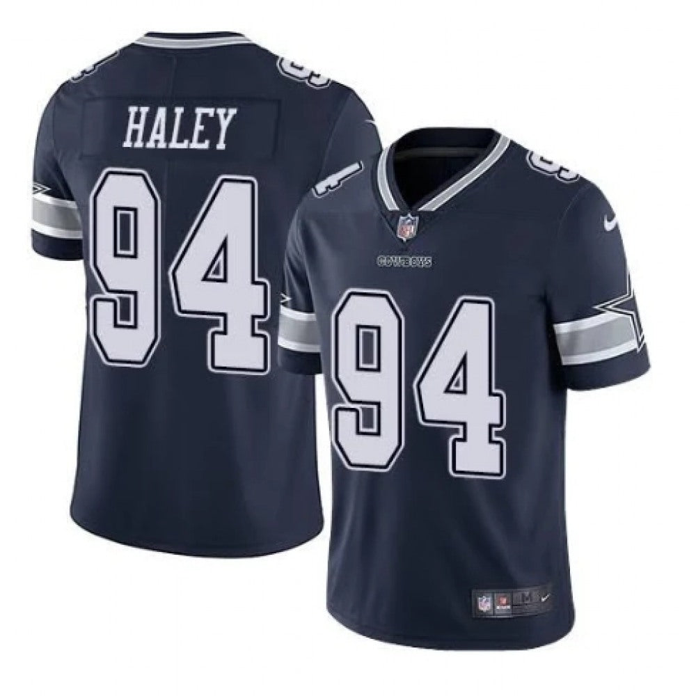 Men's Dallas Cowboys #94 Charles Haley Navy Vapor Untouchable Limited Stitched Jersey 