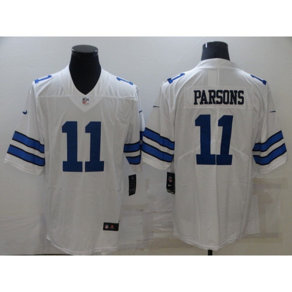 Men's Dallas Cowboys #11 Micah Parsons White Stitched Jersey 