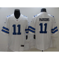 Men's Dallas Cowboys #11 Micah Parsons White Stitched Jersey 