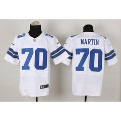 Cowboys #70 Zack Martin White Men's Stitched NFL Elite Jersey 