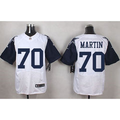 Cowboys #70 Zack Martin White Men's Stitched NFL Elite Rush Jersey 
