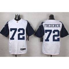 Cowboys #72 Travis Frederick White Men's Stitched NFL Elite Rush Jersey 