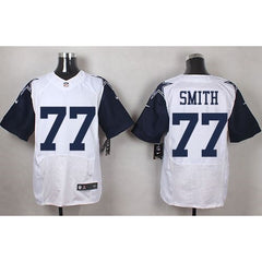 Cowboys #77 Tyron Smith White Men's Stitched NFL Elite Rush Jersey 