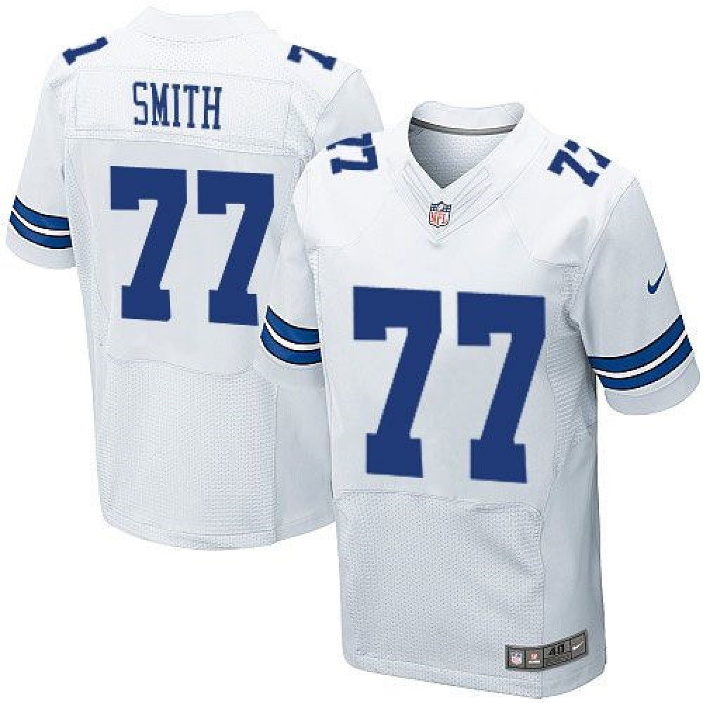 Cowboys #77 Tyron Smith White Men's Stitched NFL Elite Jersey 