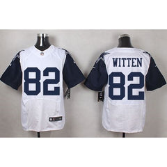 Cowboys #82 Jason Witten White Men's Stitched NFL Elite Rush Jersey 