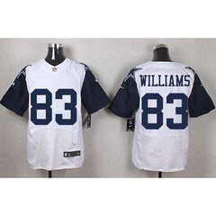 Cowboys #83 Terrance Williams White Men's Stitched NFL Elite Rush Jersey 