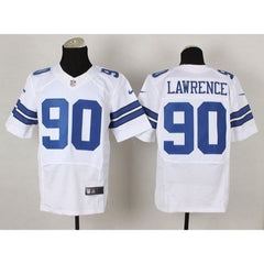 Cowboys #90 Demarcus Lawrence White Men's Stitched NFL Elite Jersey 