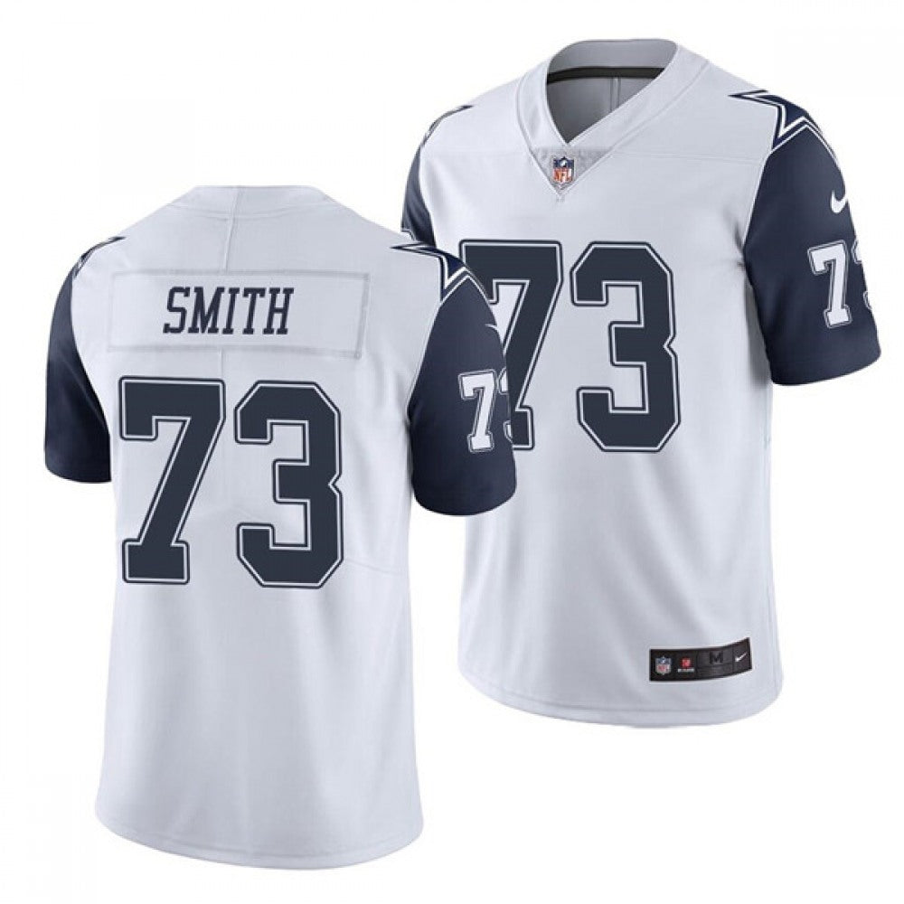 Men's Dallas Cowboys #73 Tyler Smith White Color Rush Limited Stitched Jersey 