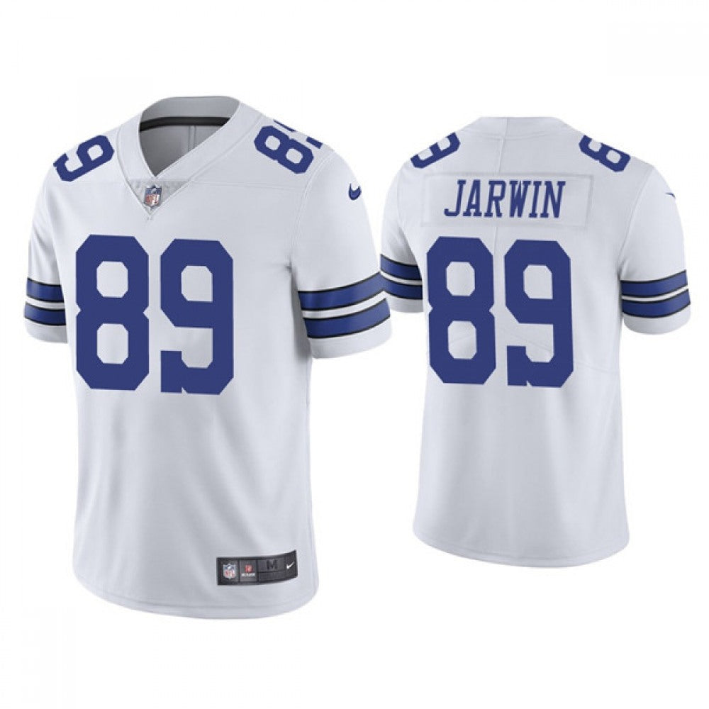 Men's Dallas Cowboys #89 Blake Jarwin White Vapor Limited Stitched Jersey 