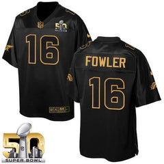 Broncos #16 Bennie Fowler Black Super Bowl 50 Men's Stitched NFL Elite Pro Line Gold Collection Jersey 