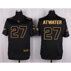 Broncos #27 Steve Atwater Black Men's Stitched NFL Elite Pro Line Gold Collection Jersey 