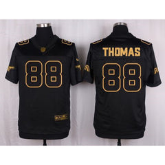 Broncos #88 Demaryius Thomas Black Men's Stitched NFL Elite Pro Line Gold Collection Jersey 