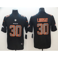 Men's Denver Broncos #30 Phillip Lindsay Black 2018 Impact Limited Stitched NFL Jersey 