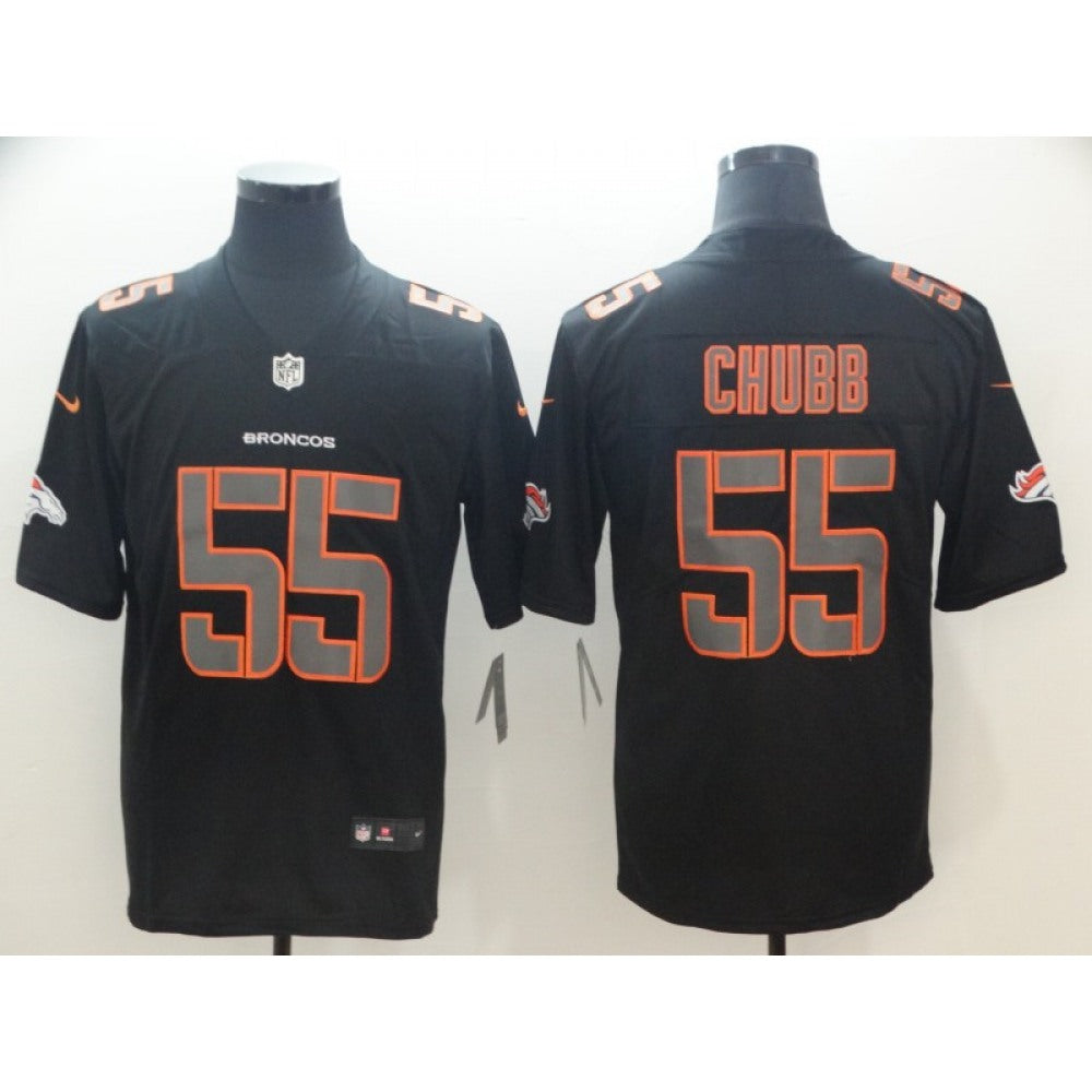 Men's Denver Broncos #55 Bradley Chubb Black 2018 Impact Limited Stitched NFL Jersey 