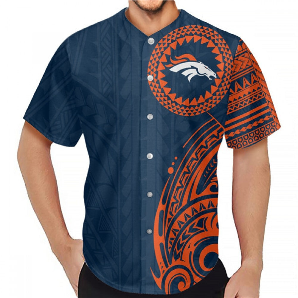 Men's Denver Broncos Navy Jersey 