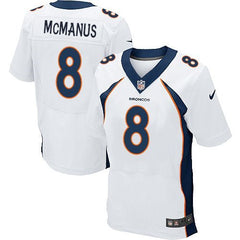Broncos #8 Brandon McManus White Men's Stitched NFL New Elite Jersey 