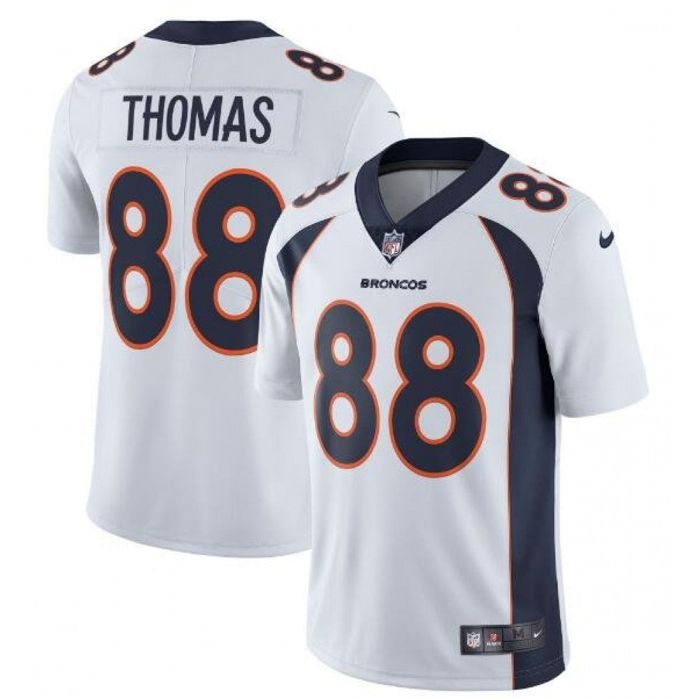 Men's Denver Broncos #88 Demaryius Thomas White Vapor Untouchable Limited Stitched Jersey 