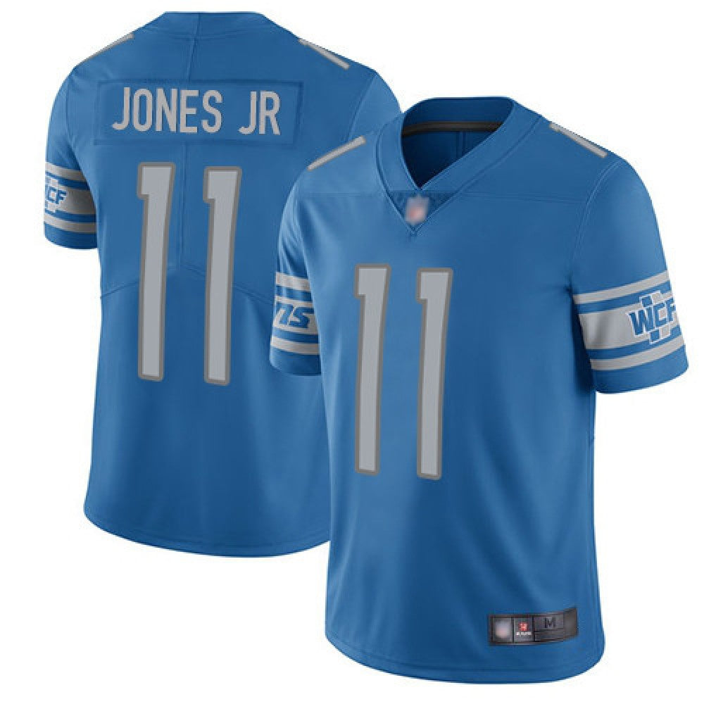 Men's Detroit Lions #11 Marvin Jones Jr. Blue Vapor Untouchable Limited Stitched NFL Jersey 