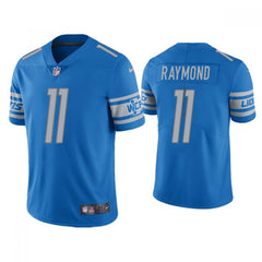 Men's Detroit Lions #11 Kalif Raymond Blue Vapor Untouchable Limited Stitched Jersey 
