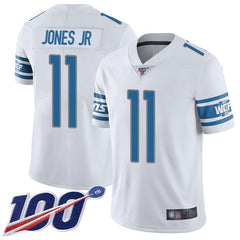 Men's Detroit Lions #11 Marvin Jones Jr. White 2019 100th Season Vapor Untouchable Limited Stitched NFL Jersey 