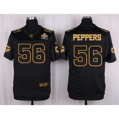 Packers #56 Julius Peppers Black Men's Stitched NFL Elite Pro Line Gold Collection Jersey 