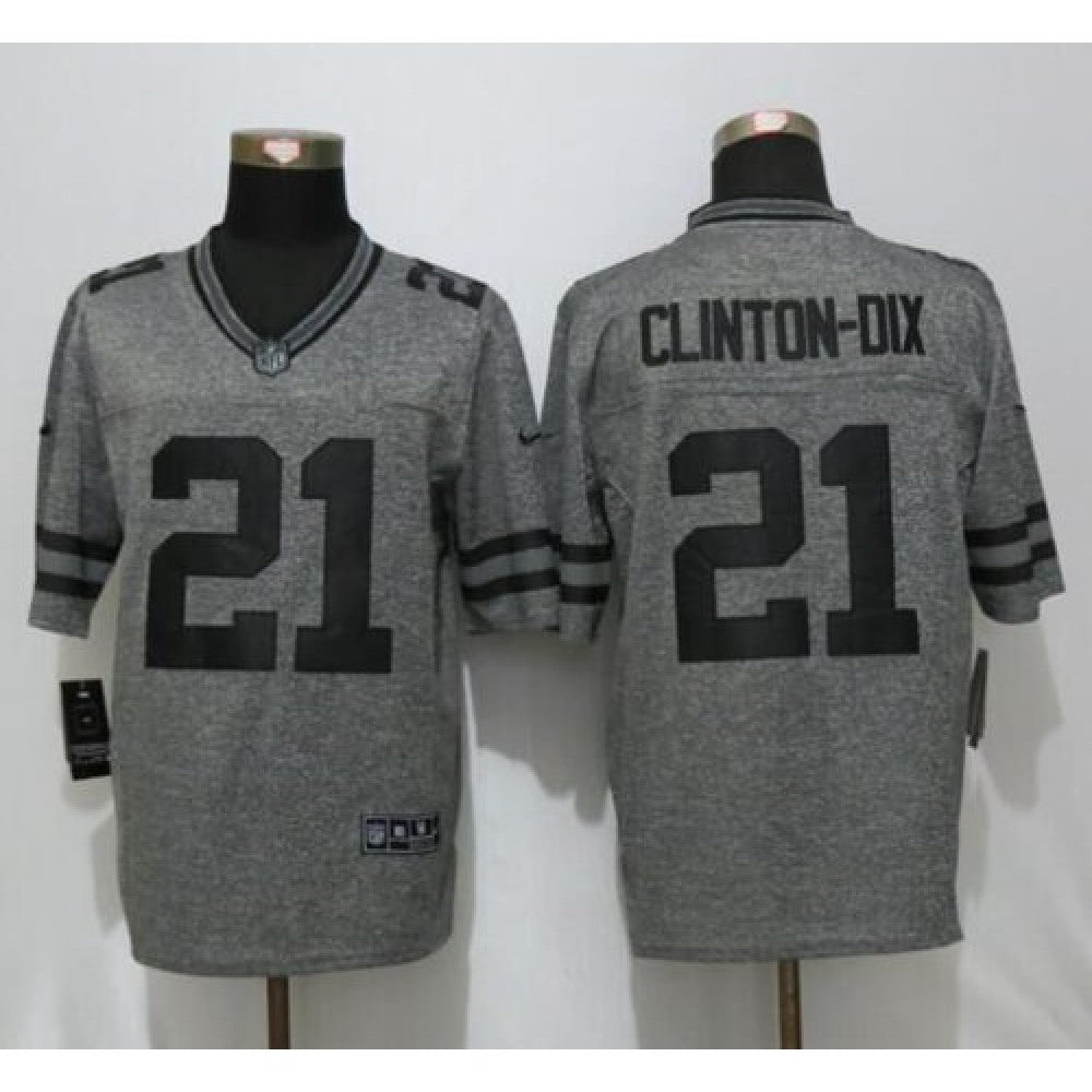 Packers #21 Ha Ha Clinton-Dix Gray Men's Stitched NFL Limited Gridiron Gray Jersey 