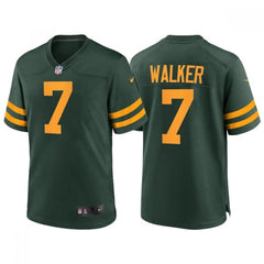 Men's Green Bay Packers #7 Quay Walker Green Stitched Football Jersey 