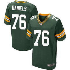 Packers #76 Mike Daniels Green Team Color Men's Stitched NFL Elite Jersey 