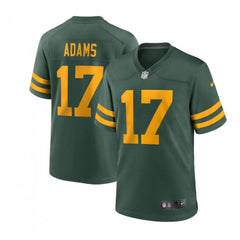 Men's Green Bay Packers #17 Davante Adams 2021 Green Legend Stitched Football Jersey 